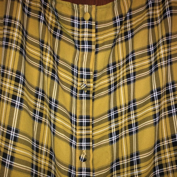 Torrid Plaid Blouse - Picture 5 of 5